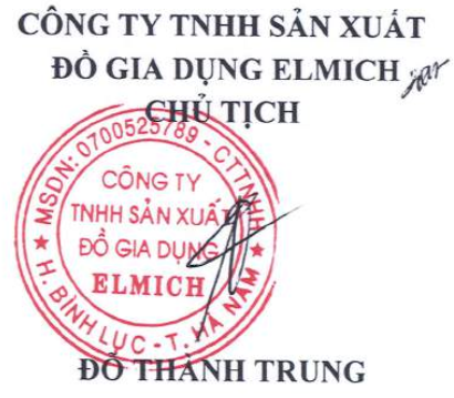 Chữ kí Elmich